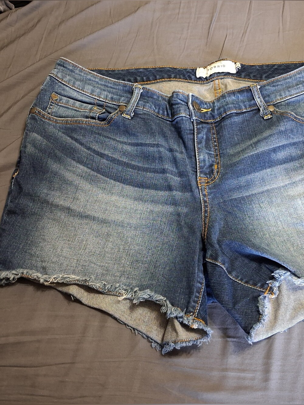 Torrid Denim Short Shorts